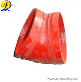 FM UL Approved Ductile Iron 45 Degree Grooved Elbow
