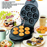 Hot Sale Black Donuts Electric Baking Pan