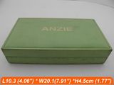 Leather Jewellery Box / Leather Clamshell Box