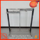 Stainless Steel Clothing Display Rack for Retail Shop