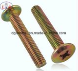 Bolt/Flat Head Cross Recessed Bolt with High Strength