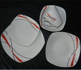 China Porcelain Cut Decal Tableware Dinner Set