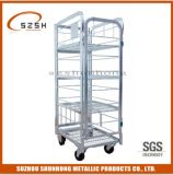 Dairy Trolley with 2 Fixed Wheels, and 2 Swivel Casters