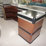 Supermarket Automatic Design Checkout Counter with Conveyor Belt