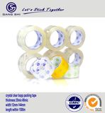 China Manufacturer of Crystal Yellowish BOPP Packing Tape