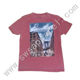 Men's Cotton Polyester Sublimation Printing T-Shirt