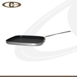 Siliver Coating Square Grill Pan