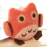 18cm Red Plush Owl Stuffed Animal Toys