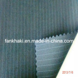 Striped Woolen Worsted Wool Suit Fabric, Twill Uniform Fabrics (FKQ31666/2-5)