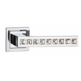 Zinc Alloy Door Lock Handle with Crystal (153.16171)