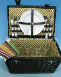 Outdoor Natural Gift Wicker Picnic Basket