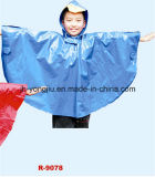 Hi-Viz Children Reflective Safety Customized Raincoat