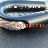 Lk -Winch Rope Grey Color with Black Tube Thimble