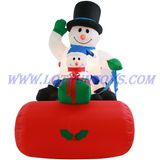 Inflatable Santa Claus for Christmas Decorations