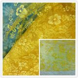 Flower Printed Organza, Wedding Organza, Garment Organza.
