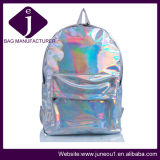Fashion Outdoor Travel Backpacks Silver Lazer PU Computer Backpack Laptop Bags Bp018