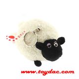 Plush White Sheep Toy