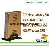 2013 Newest X86 Mini Computer Thin Client Mini PC with Windows XPE Embedded Intel Atom N270 CPU 1GB RAM 8GB SSD