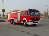 Sino Truck HOWO 6*4 Water-Foam Fire Truck