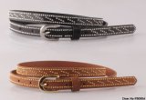 Thin Double Color Aimali Belt