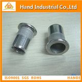 Countersunk Head Knurled Body Open End Rivet Nut Fastener