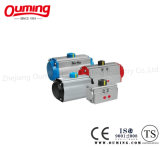Rack and Pinion Pneumatic Actuator with Double Acting