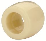 80mm White Nylon Forklift Caster Wheel with Ball Bearing