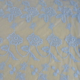 Fancy Types of Flower Net Embroidery Fabric for Women Wear RC477
