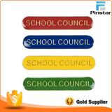 Wholesale Colorful Rectangle Shape Scool Council Badges with Soft Enamel