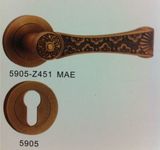 Zinc-Rosetter Lever Handle Lock