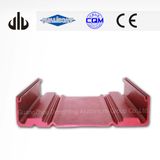 Red Anodized Aluminium Extrusion Aluminum Profile