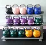 Colorful Competition Kettlebell with Polished Handle