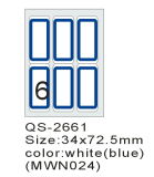 Self-Adhesive Label QS2661-6