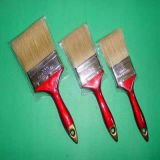 White Bristle Paint Brush with Wooden Handle (SHSY-JP444-W)