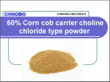 Feed Additive 60% Corn COB Carrier Choline Chloride Type Powder