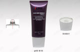 Glossy Purple Skin Care Plastic Tube with Sliver Cap
