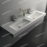 Stain-Resistance Solid Surface Bathroom Handmade Wash Basin/Sinks (JZ9021)