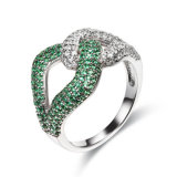 Royal Fashion Party Color CZ Lady Jewellery Ring