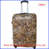 PC Leopard Hard Shell Trolley Luggage Suitcase