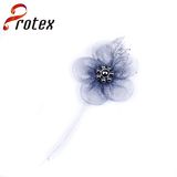 Regal Silver Arts and Craft Wedding Decoration Artificial Handmade Organza Flower