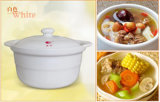 3.1L Ceramic Stew Pot Handlemade Porcelain Pan