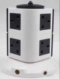 1-4 Layers Vertical Tower Power Socket UK Standard Outlets