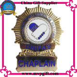 Metal Police Badge with 3D Logo