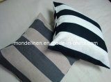 Stripe Printed Linen Sofa Cushion Cover (LCC-003)