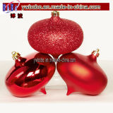 Bobo Christmas Tree Decoration 3 Red 80mm Shatterproof (CH1035)