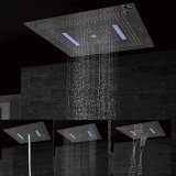 800*800mm Four Function Large Ceiling LED Shower Head