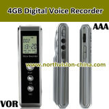Professional Voice Recorder, One Button Record & Play, Vor Voice Activated, Mode Sp/Lp