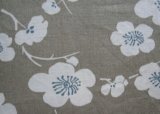 Pure Linen Print Sofa Fabric (HL-003)