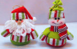 Christmas Decoration Snowman and Santa Figures