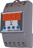 D9648-DC DIN-Rail DC Digital Voltage Meter